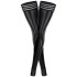 Noir Handmade Power Wetlook Hold-Up Stockings