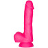 baseks Realistic Siliconen Dildo met Zuignap Medium