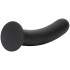 Sinful Slender Siliconen Zwarte Dildo met Zuignap Large