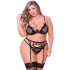 Seven 'til Midnight Nothing But Net Bh Set Plus Size