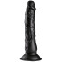 Willie City Black Realistische Dildo met Zuignap 23 cm