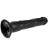 Willie City Black Realistische Dildo met Zuignap 23 cm