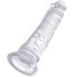 King Cock Doorzichtige Dildo 22,5 cm
