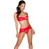  Avanua Rayen Jarretel Set Rood