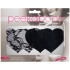 Peekaboos Kanten Tepelstickers Hart 2-Pack