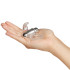 baseks Clear Vibrerende Rabbit Cockring