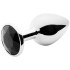 Sinful Black Jewel Metalen Buttplug Small