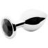 Sinful Black Jewel Metalen Buttplug Medium