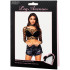Leg Avenue Crop Top met Lange Mouwen