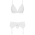 Obsessive Kanten Bh Set Wit