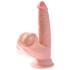 King Cock Plus Triple Density Swinging Balls Dildo 19 cm