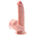 King Cock Plus Triple Density Swinging Balls Dildo 23,5 cm