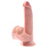 King Cock Plus Triple Density Swinging Balls Dildo 23,5 cm