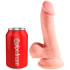 King Cock Plus Triple Density Dildo met Ballen 20 cm
