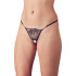 Cottelli Kruisloze G-String met Rode Strass Steentjes