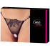 Cottelli Kruisloze G-String met Rode Strass Steentjes