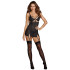 Dreamgirl Power Mesh Jarretelset