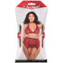 Dreamgirl Plus Size 4-delige Kanten Set