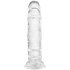 Willie City Transparante Realistische Dildo met Zuignap 15 cm