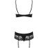 Obsessive Wonderia Zwarte Beha Set