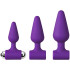 baseks Beginner Vibrerende Buttplug Set