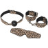 baseks Leopard Kinky Bondage Set 3-delig