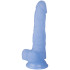 baseks Jellies Realistic Small Blue Dildo met Zuignap 20 cm