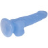 baseks Jellies Realistic Small Blue Dildo met Zuignap 20 cm