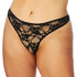 NORTIE Siv Black Kruisloze G-string 