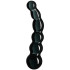 Sinful Black Groove Glazen Dildo 17 cm