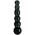 Sinful Black Groove Glazen Dildo 17 cm