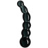 Sinful Black Groove Glazen Dildo 17 cm