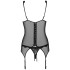 Obsessive Emperita Korset met Jarretels en String