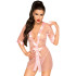 Penthouse Midnight Mirage Rose Kimono Set