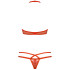 Obsessive Red Kanten String en BH Set
