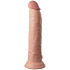 King Cock Elite Dual Density Vibrerende Dildo met Afstandsbediening 25 cm