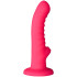 baseks Ribbed Stimulation Siliconen Dildo 17 cm