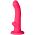 baseks Ribbed Stimulation Siliconen Dildo 17 cm
