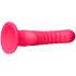 baseks Ribbed Stimulation Siliconen Dildo 17 cm