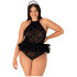 Obsessive Frilles Dienstmeisje Body Set Plus Size