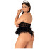 Obsessive Frilles Dienstmeisje Body Set Plus Size
