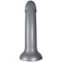 baseks Sparkling Silver Siliconen Dildo met Zuignap 18 cm