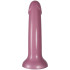 baseks Sparkling Pink Siliconen Dildo met Zuignap 18 cm