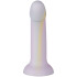 baseks Playful Purple Mix Siliconen Dildo met Zuignap 18 cm
