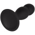Sinful Jiggle Black Buttplug Medium
