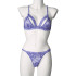 NORTIE Heather Purple BH en Kruisloos Slipje Set