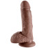 King Cock Realistische Dildo met Ballen 18 cm