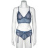 NORTIE Poppy Night Blue Bralette Set