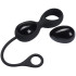 Le Wand Yoni Obsidian Dubbele Kegelballen