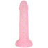 baseks Pink Starry Siliconen Dildo 18 cm